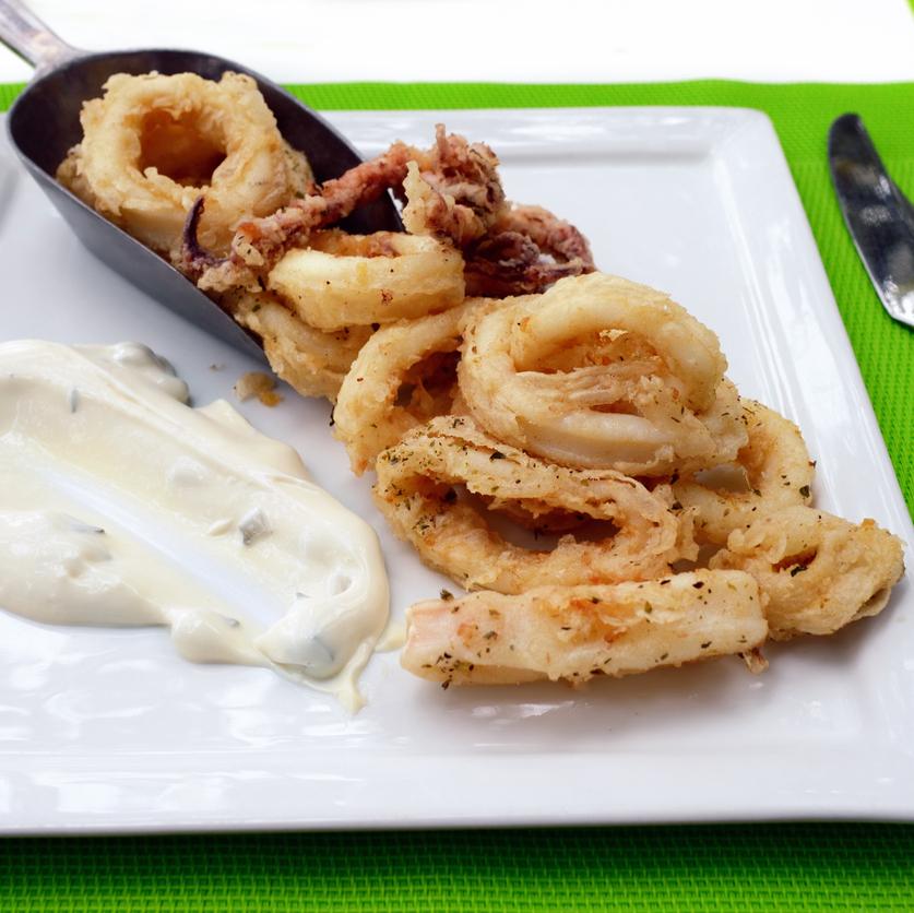 Salt and Pepper Calamari Atkins Low Carb Diet